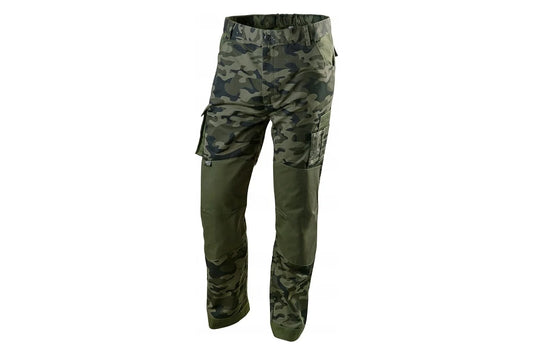 Neo Tool Camo Cargo Work Trousers - S, M, L, XL, 2XL, 3XL