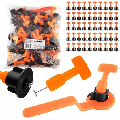 Neo Tools Levelling System, set of 50pcs