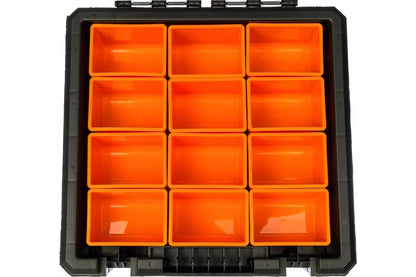 Neo Tools Tool Organiser Assortment Box with 12 Internal Compartments